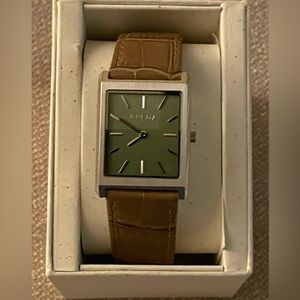 NWT Breda Virgil Watch genuine leather band